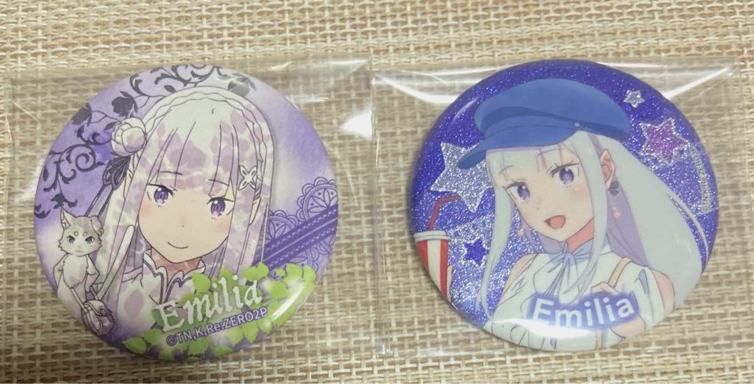 Re:ゼロから始める異世界生活 エミリア 缶バッジ Amazon.co.jp: Re:ゼロから始める異世界生活 缶バッジ リゼロ 劇場