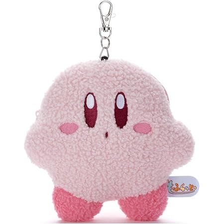 Amazon タカラトミーアーツ 星のカービィ もふらっと リール付きぬいぐるみパスケース カービィ 幅約13cm ぬいぐるみ おもちゃ