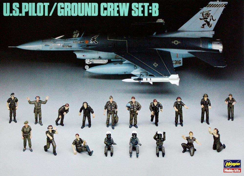 Hasegawa 1/48 航空機プラモデル5点セット Amazon | ハセガワ 1/48 アメリカ空軍 パイロット/グランド