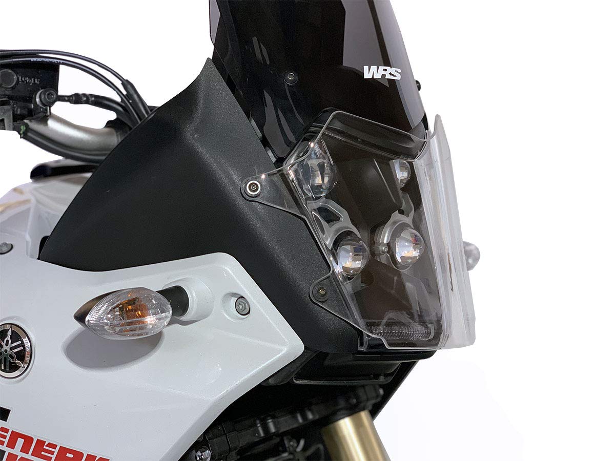 Protezione Faro Moto Per Yamaha Tenere 700 - Copertura In Acrilico Trasparente - Foto 12