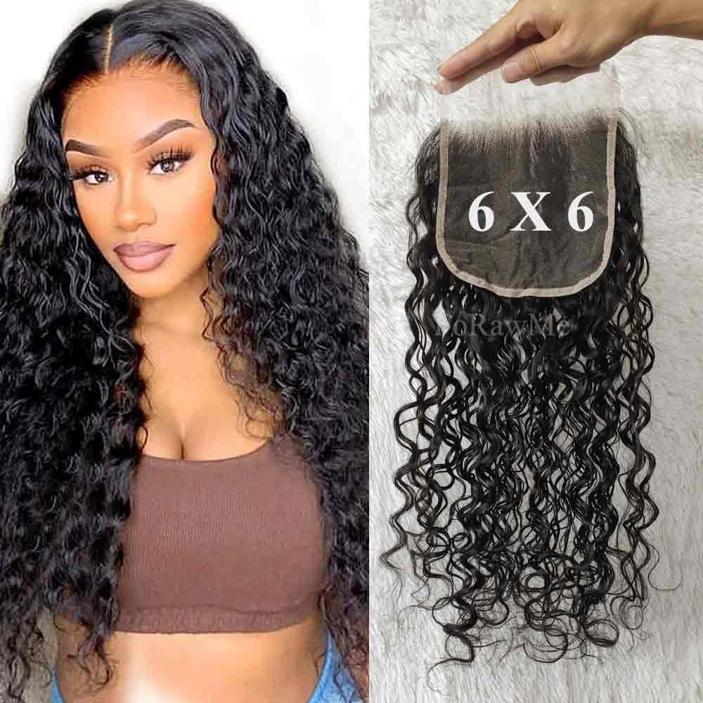 Amazon.com : Forawme Brazilian Virgin Water Wave Transparent