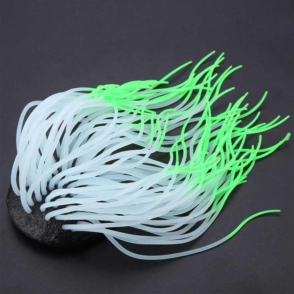 HEEPDD Artificial Sea Anemone, Realistic Luminous Decoration for Aquariums, Soft Silicone Fish Tank Ornament for Freshwater Saltwater Tanks, Ideal for Home Office or Breeding Environments