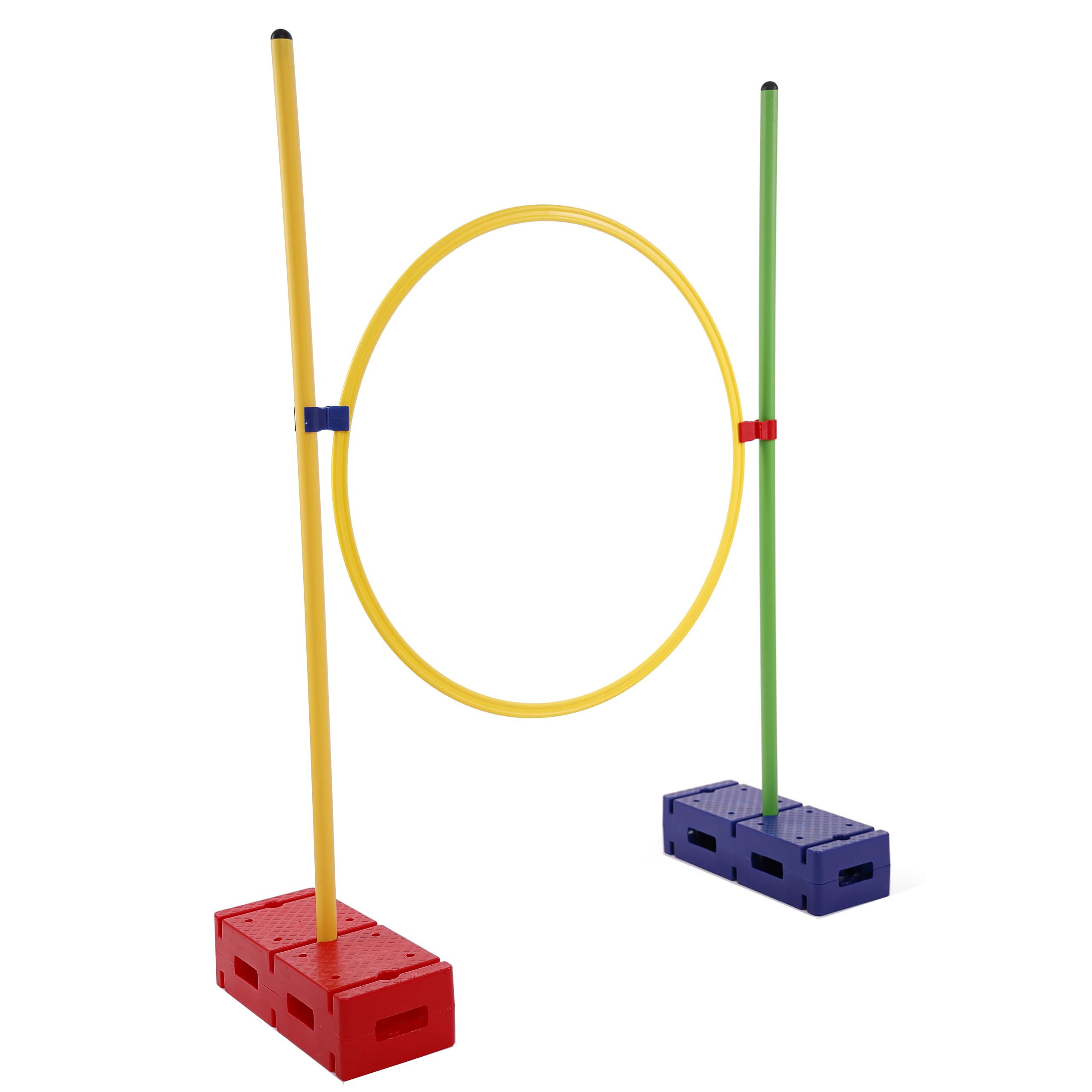 Kit Psicomotorio Modello B - Set 61 Pezzi per Attività Motoria per Bambini | Gioco da Esterno Include Aste, Coni, Cerchi e Accessori, Materiale Atossico, Ideale per Sviluppo Fisico, Attività Creativa