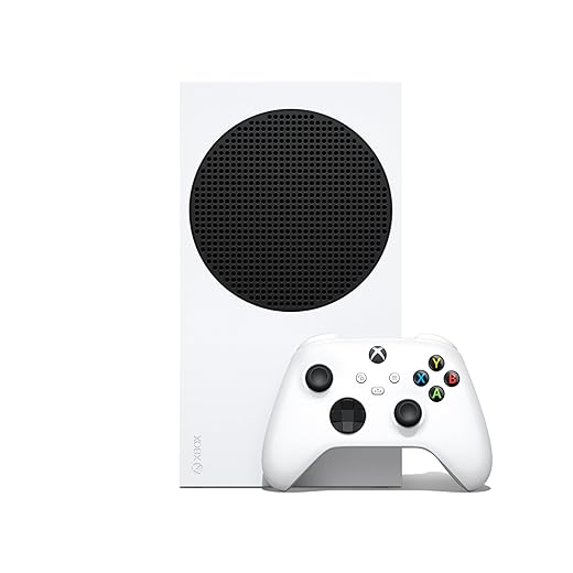 Xbox Series S - All Digital Gaming Console - 1TB SSD - Includes Wireless Controller - 120FPS - Robot White