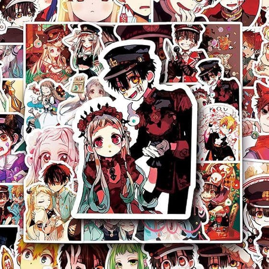 Amazon.co.jp: 100枚入り 地縛少年花子くん 花子くん 八尋寧々 シール