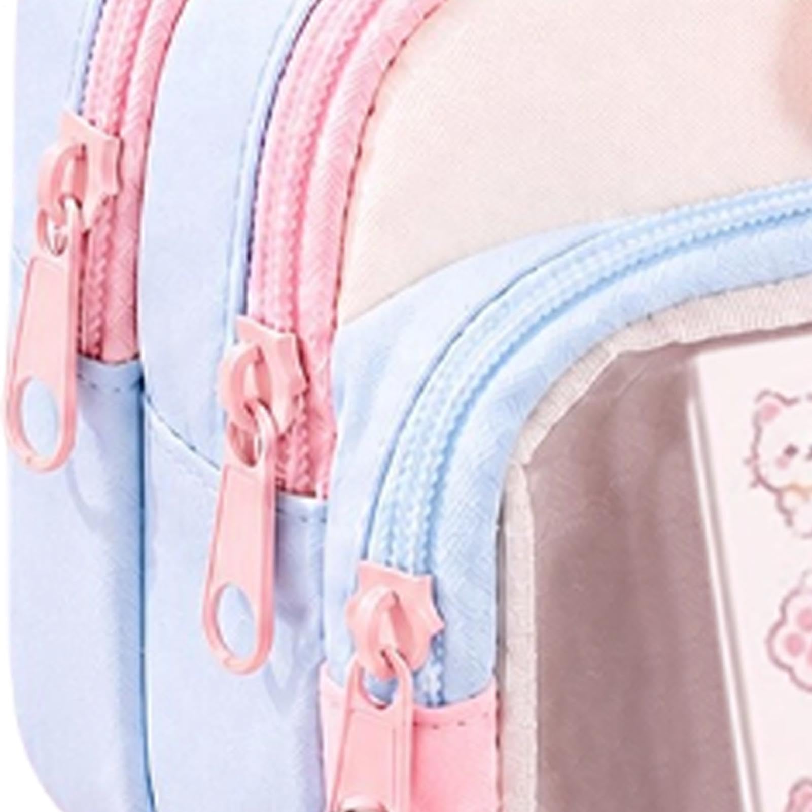 Astuccio Portamatite Per Ragazze Custodia Con Cerniera Di Grande Capacità E