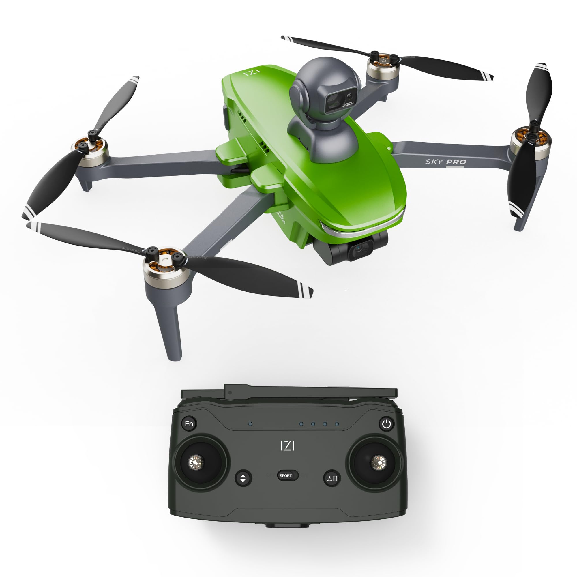 New IZI Sky Pro 4K Camera Drone, 540° OA, UHD 20MP, 5KM Live Video, 32 Mins Flight, 3-Axis Gimbal, 4X Zoom, Wide Angle, Vertical Shooting, 10+ Flying Modes, RTH, GPS UAV, 1-Year Warranty (B0CVKZ58J2) Amazon Price History, Amazon Price Tracker