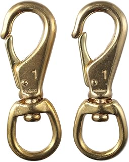 SHUATI 2Pcs Swivel Snap Hooks, Boat Hook, 3-1/4