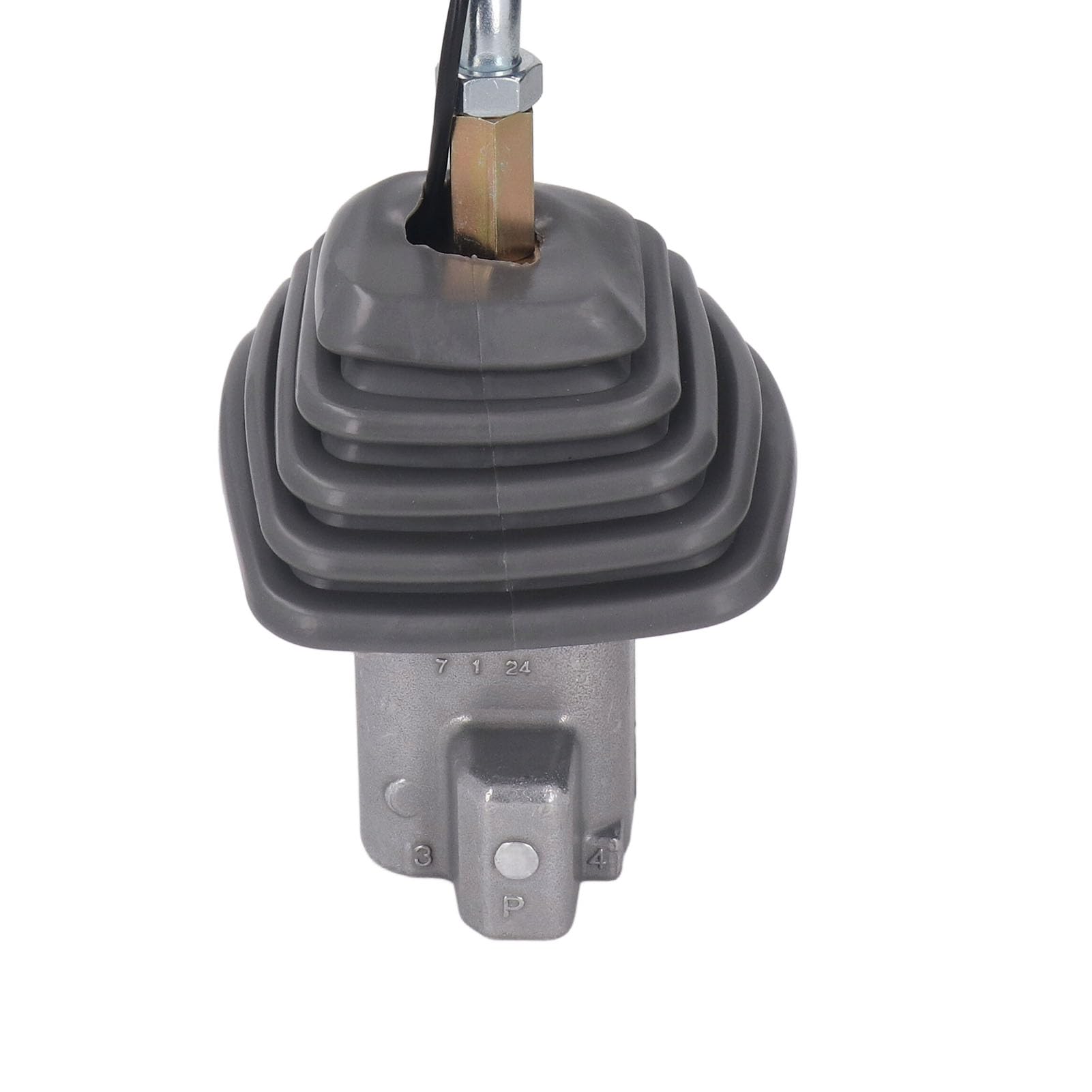 Pongnas Maniglia di Comando di Ricambio per Joystick per Escavatore per ZAX con Design Ergonomico e Acciaio Legato