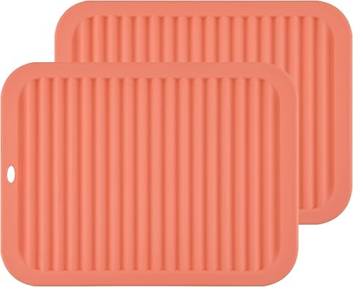Smithcraft Salvamanteles de silicona para platos calientes, ollas y sartenes, almohadillas calientes para encimera de cocina, tapetes de silicona