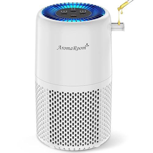 AromaRoom Air Purifiers Quiet Air Cleaner For Pets Baby Room Home H13 HEPA Air Filter