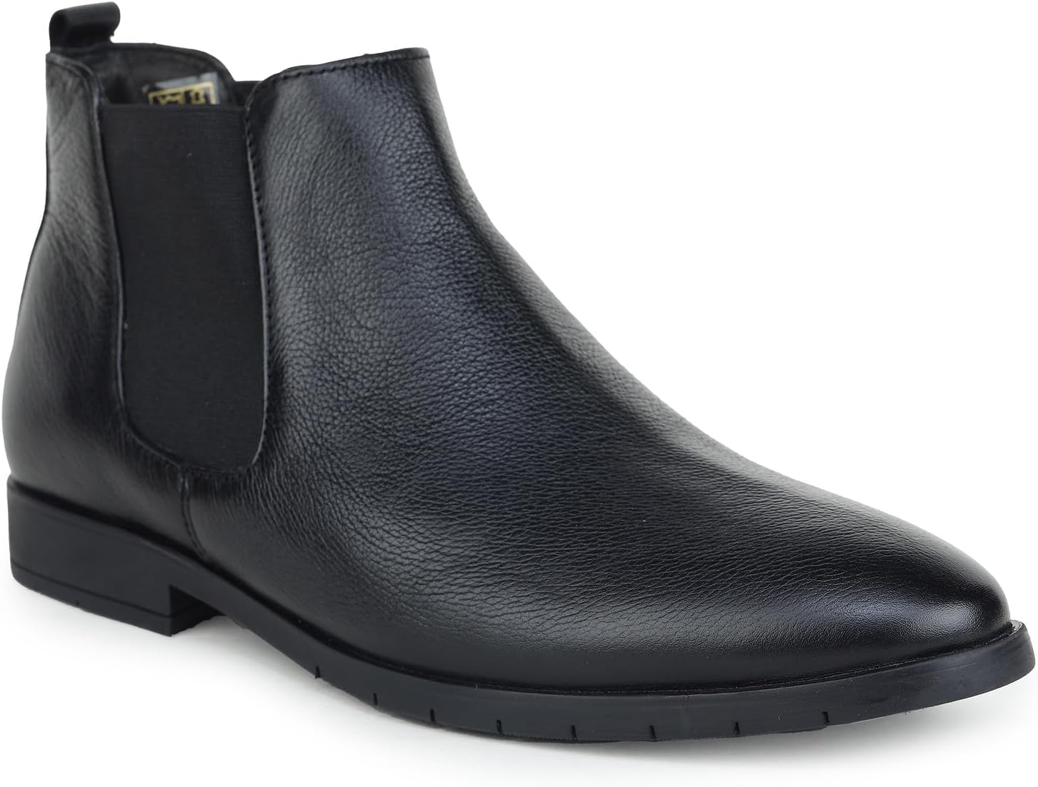Zoom Footwear Males’s Chelsea Boot AU-AD4369, 100% Real Leather-based, Odour-Resistant, Light-weight with Anti-Slip Outer Sole & Reminiscence Cushion Insole, Perfect for Workplace, Informal, & Ethnic Occasions