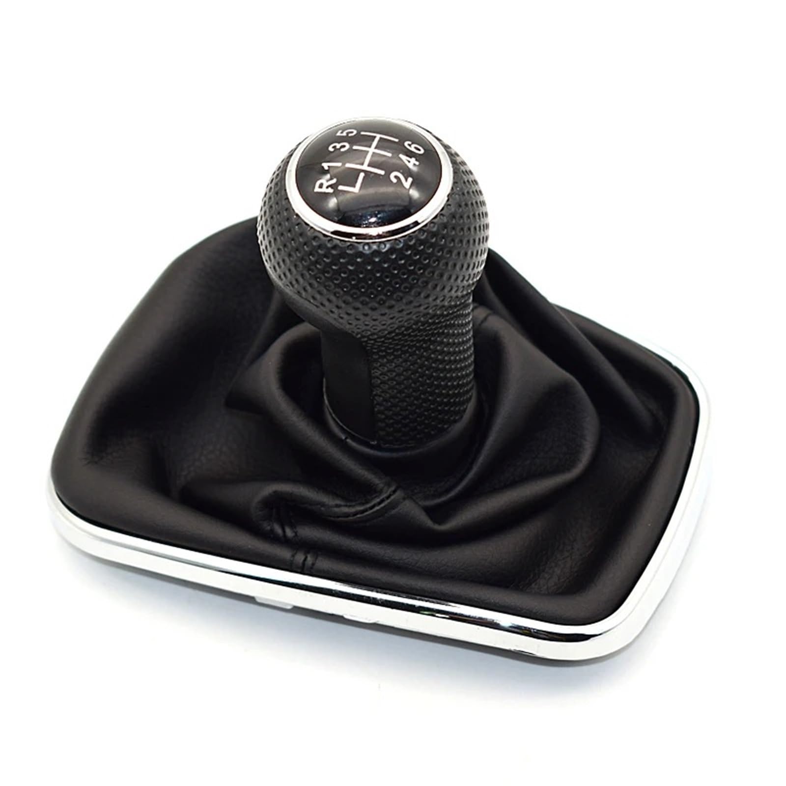 tusgt Knob Manual for VW for Golf 4 IV MK4 for GTI R32 for Bora for Jetta 23mm 5 6 Speed Blue Frame Gear Shift Knob Lever Gaiter Boot(6 Speed 2)