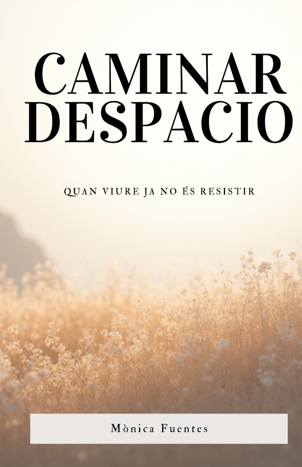CAMINAR DESPACIO: Quan viure ja no és resistir
