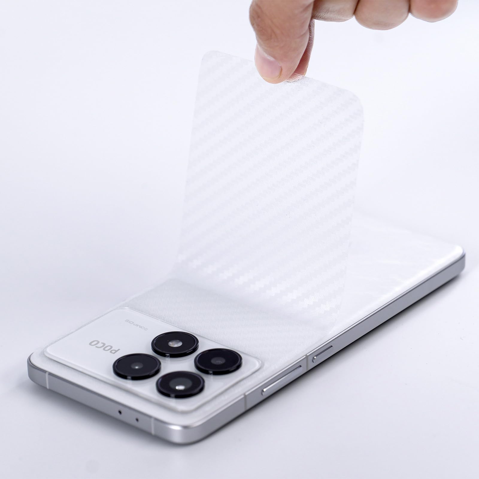 Ibywind Vetro Temperato Per Xiaomi Mi 6 – 2 Pezzi Con Pellicola Posteriore In Carbonio E Kit Di Montaggio