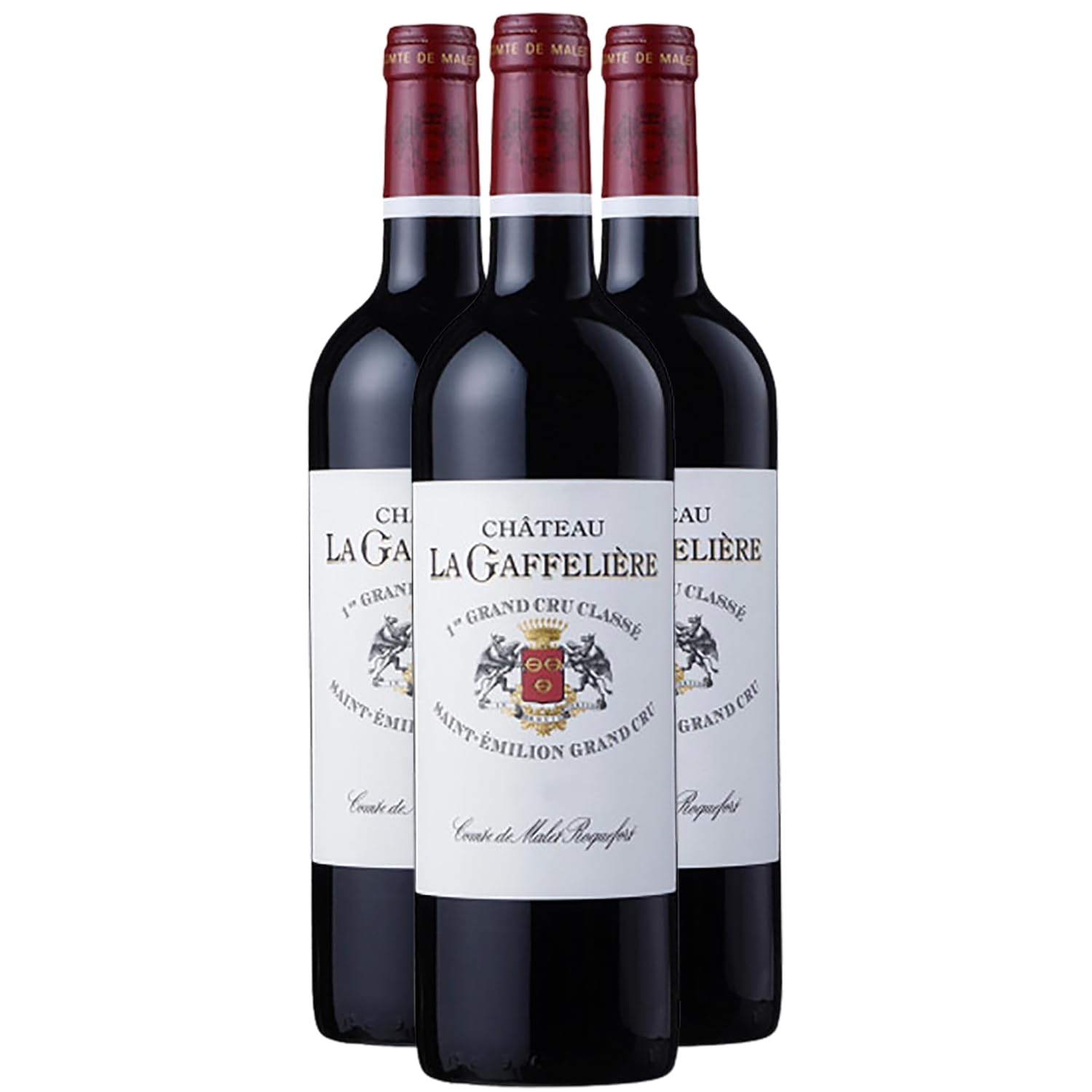 Château La Gaffelière Saint-Emilion Grand Cru - Rouge 2020 - Vin Rouge de Bordeaux (3x75cl)