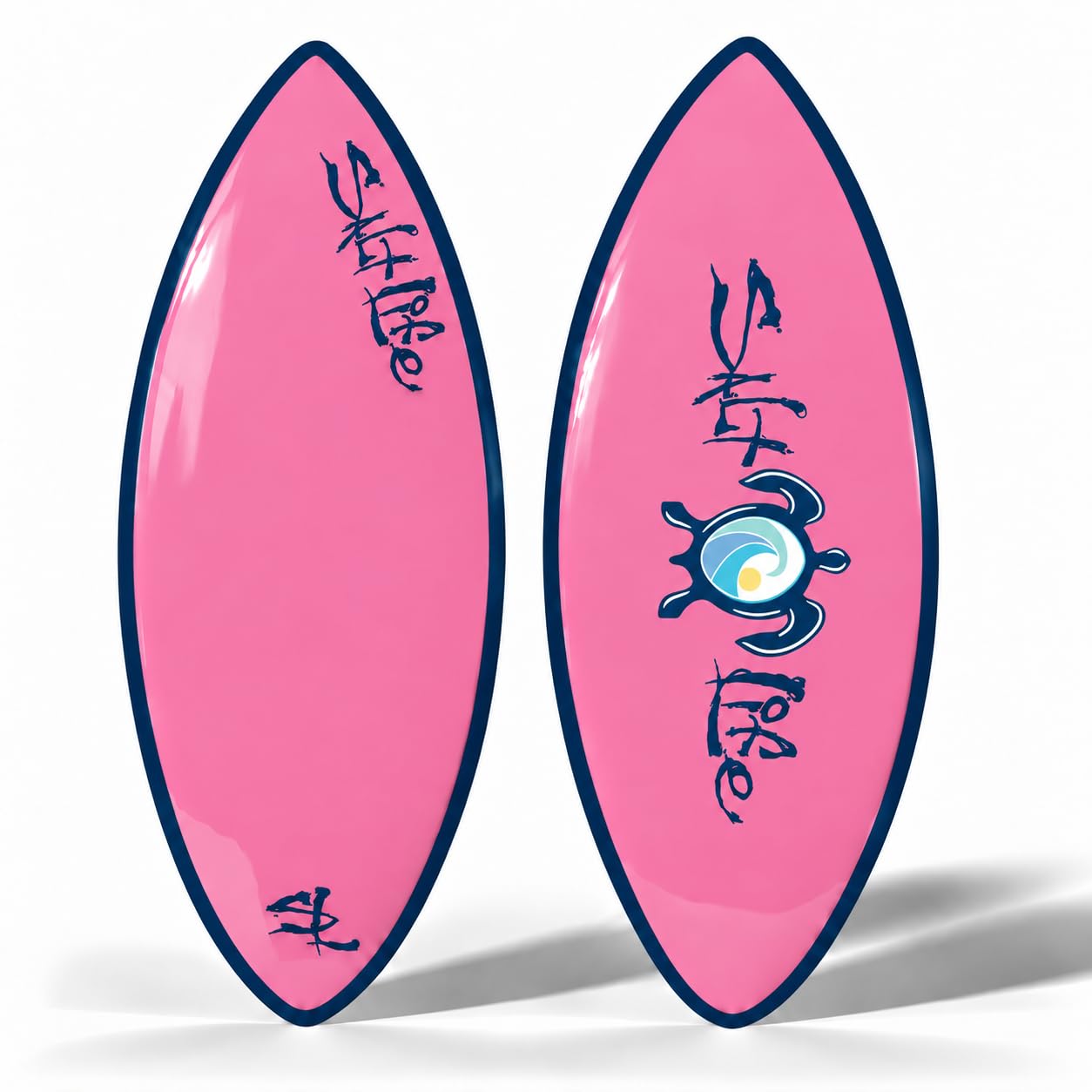 SALT LIFE Fiberglass Compression Skimboard – High-Performance Beach Skim Board for Kids, Teens &amp; Adults – Lightweight Durable Shorebreak – 38, 42, 44, 53 in