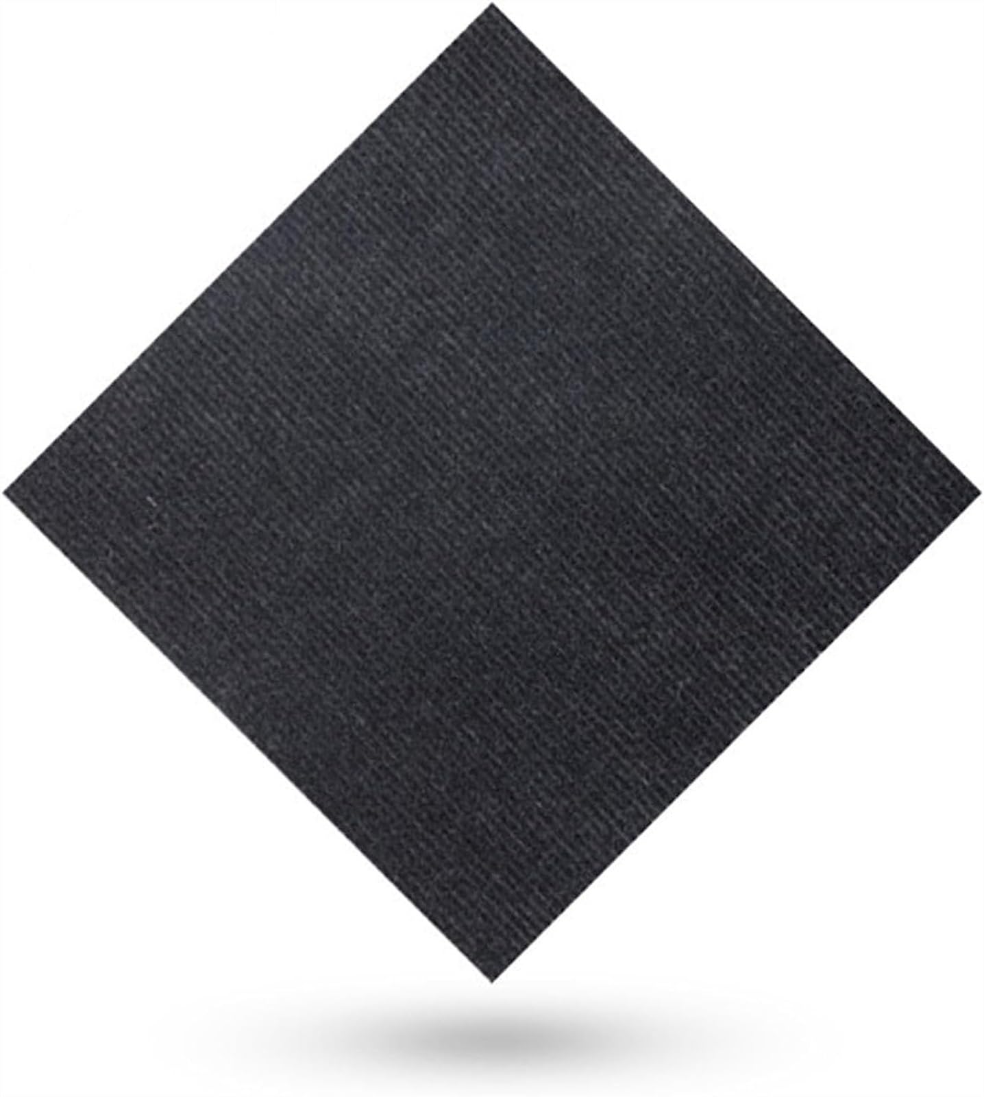 Cxvhsertwr Black Carpet Squares, Carpet Tiles Self Adhesive Splice Diy Washable Square(,12Pcs)