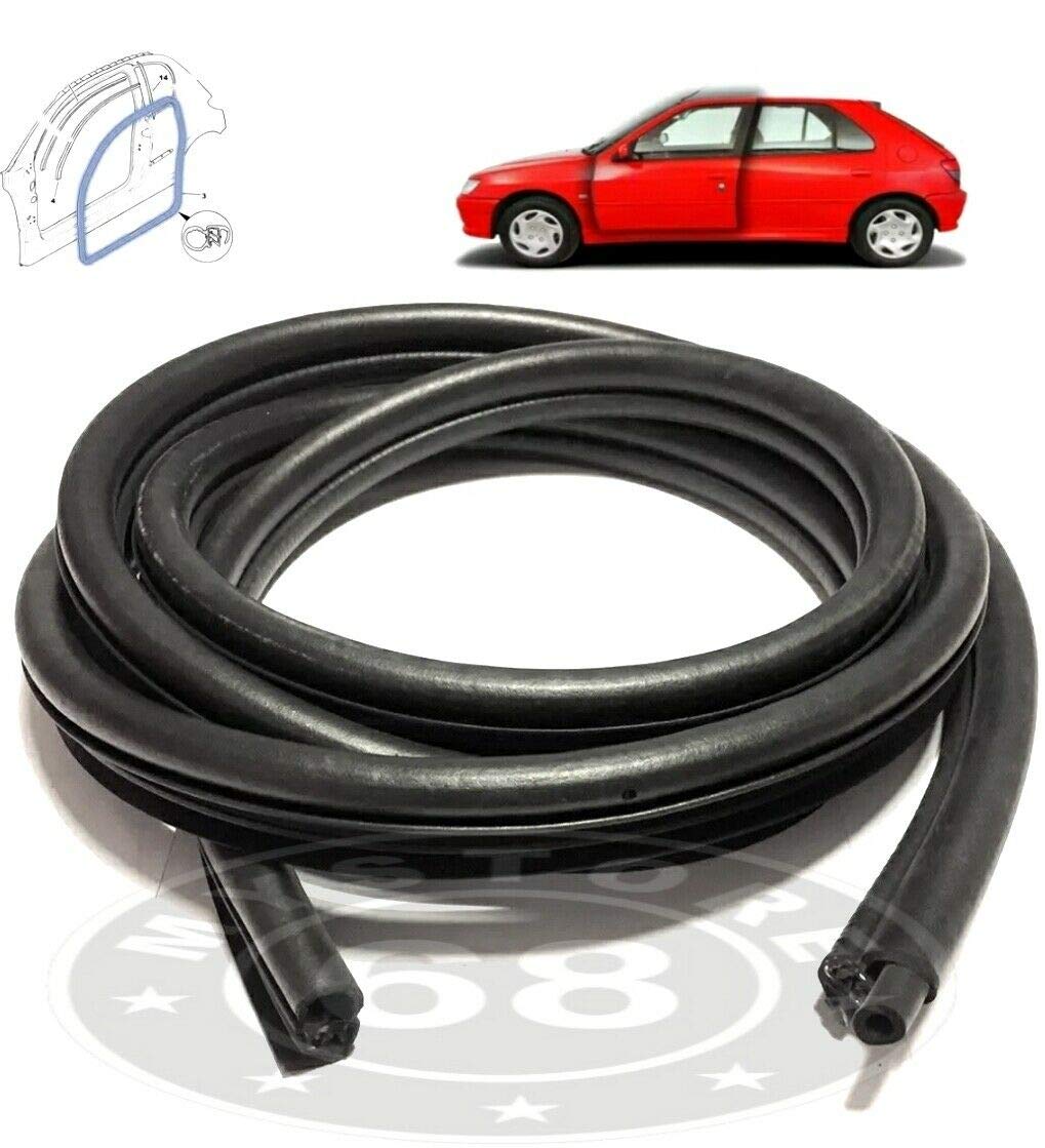 Paire De Joints De Porte Caoutchouc KG3030 – Compatible Chevrolet 1970-1981
