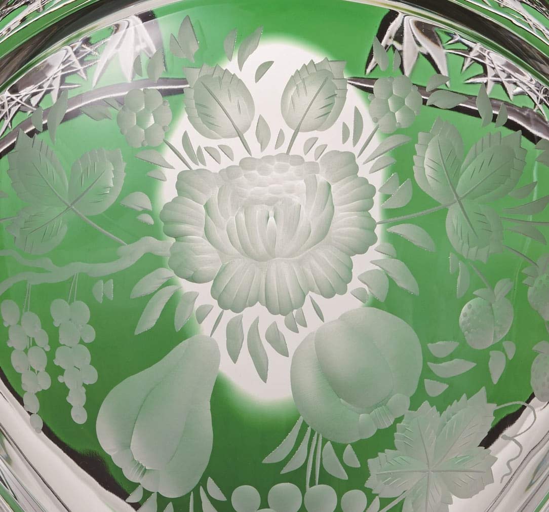 Amazon.co.jp: エルベクリスタル(Elbe Crystal) 花瓶「ヴィオラ