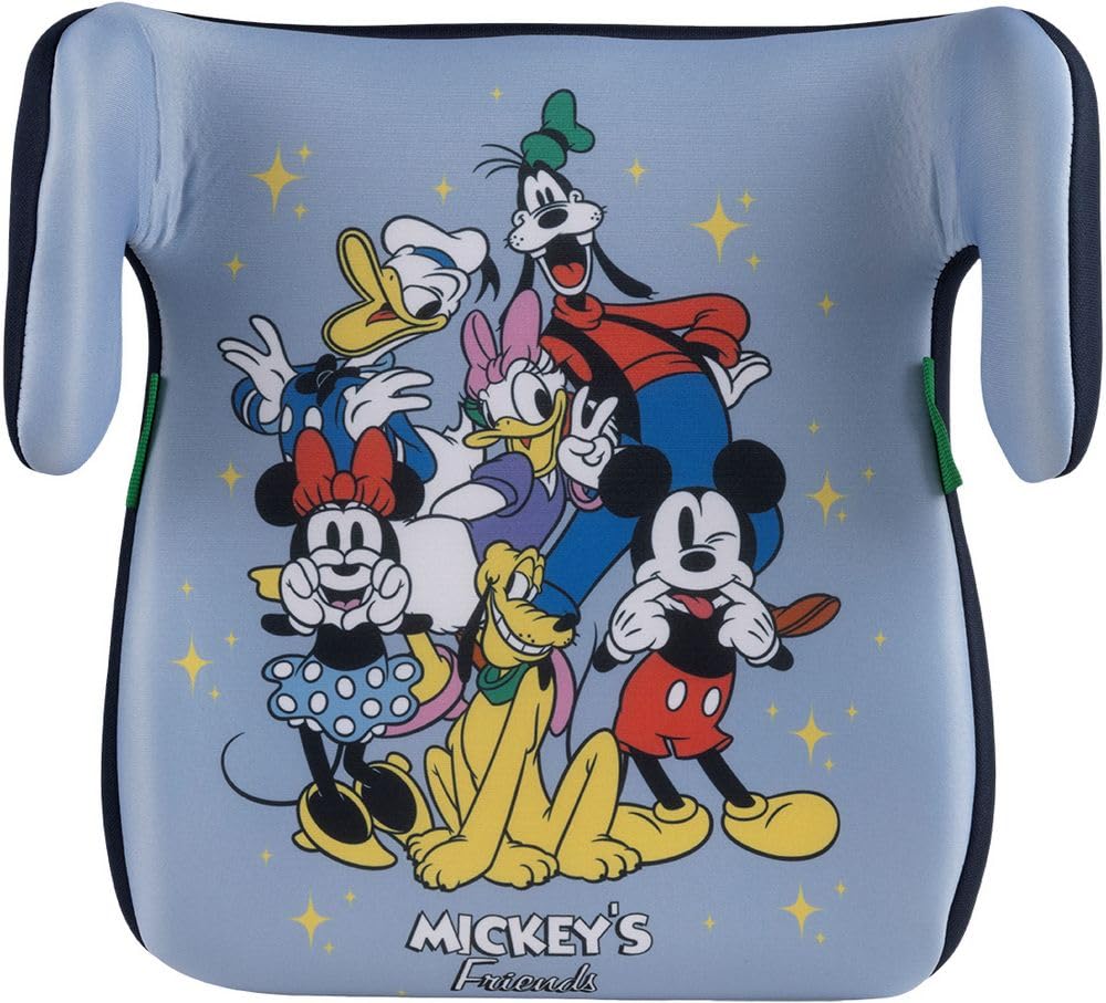 Siège De Voiture Mickey And Friends I-Size ECE R129 Pour Enfant, 126 à 150 Cm, 22 à 36 Kg, 6 à 12 Ans, Groupe 3, Léger Et Facile à Transporter, Amovible Et Lavable