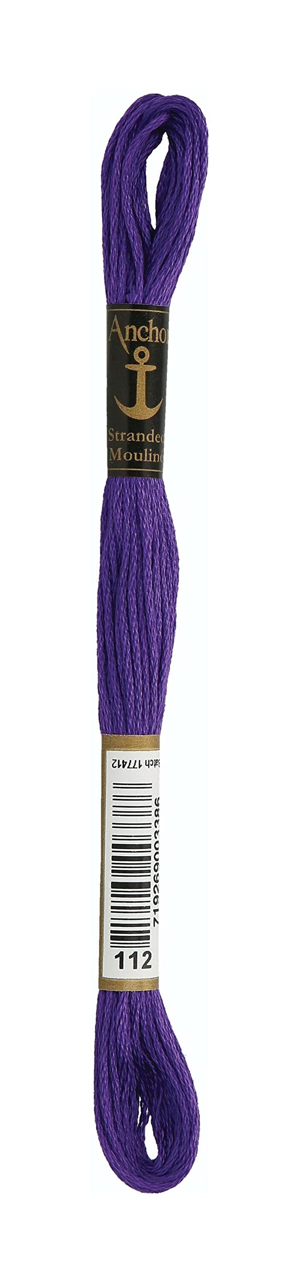 Anchor 4635000 100% Cotton Embroidery Thread 00112 Dunkellila — image 1