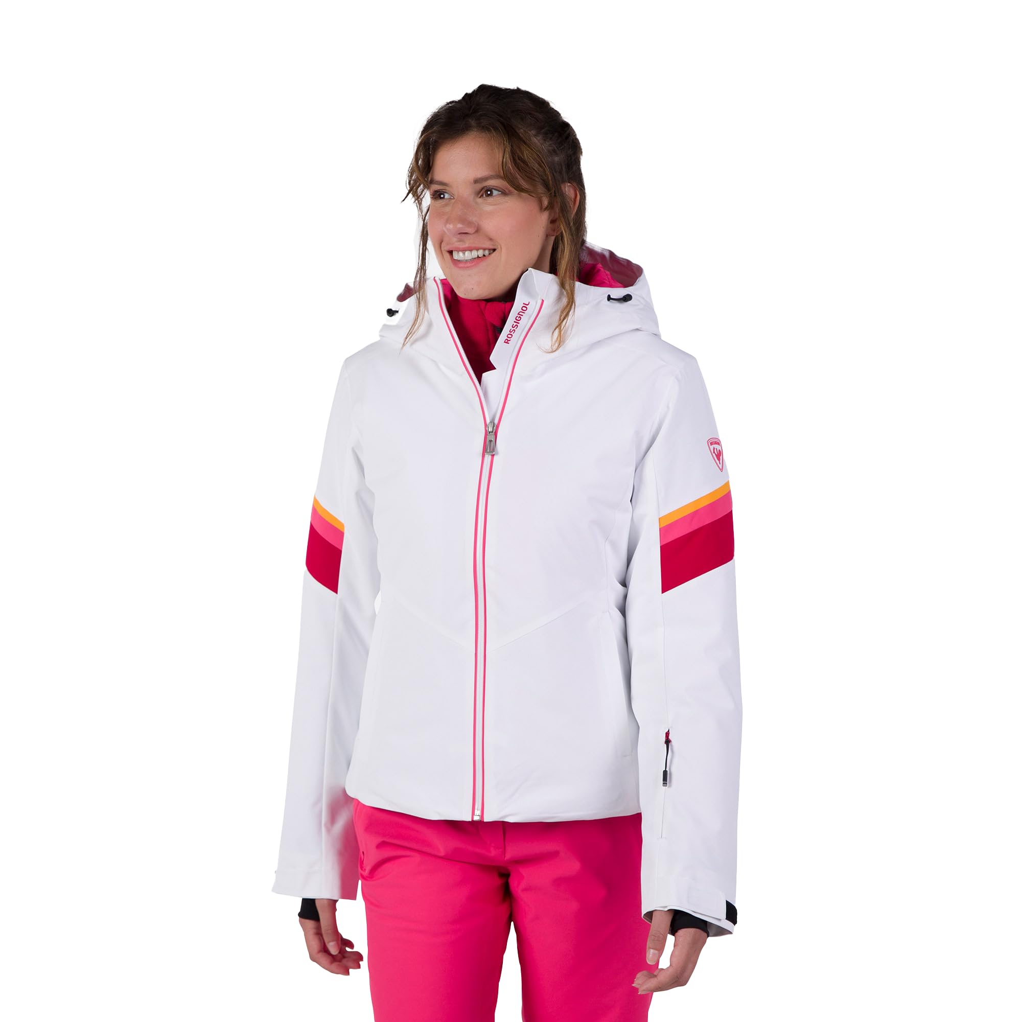 Rossignol Kurtka Strawpile – izolowana kurtka narciarska – wodoodporna kurtka snowboardowa dla kobiet