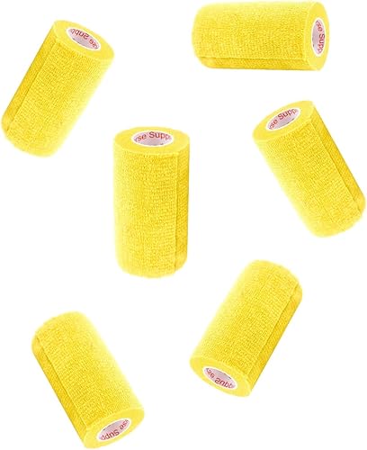 Miniatura 368 de Cinta adhesiva de 3 pulgadas para veterinarios (varios colores) (paquete de 24) rollo de agarre de vendaje flexible de adherencia autoadhesiva