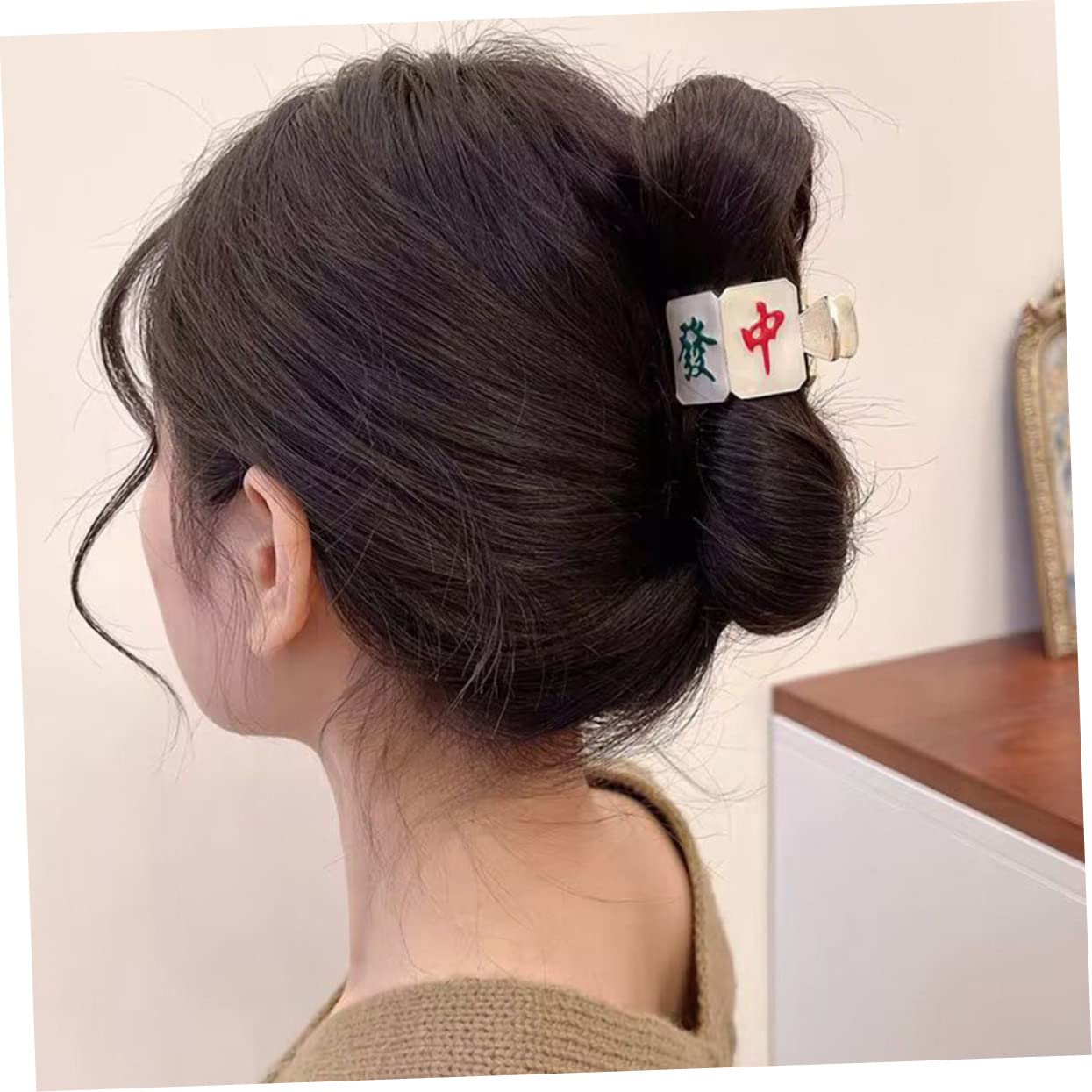 MAGICLULU 5piezas Horquilla De Mahjong Adorable Clip Para Cabello Decorativo Pequeña Horquilla De Para Mujeres Accesorio y
