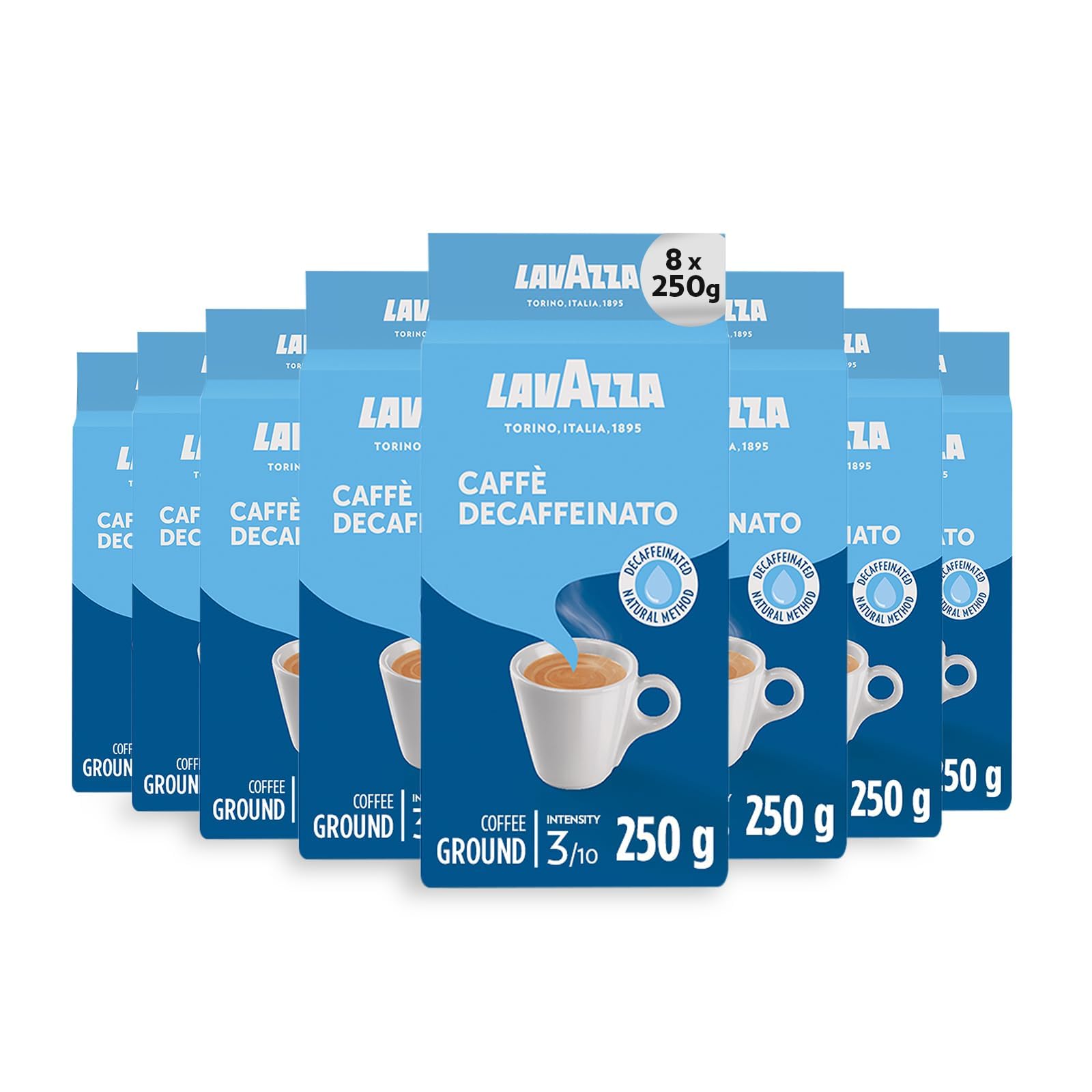Lavazza Caffe entkoffeinierten Kaffee 250 g (8 Stück)
