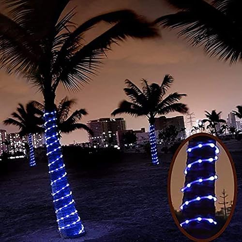 Miniatura 6 de PUHONG Cuerda de luces LED de 100 pies, 720 luces LED impermeables conectables con certificación UL para terrazas interiores y exteriores, piscinas,