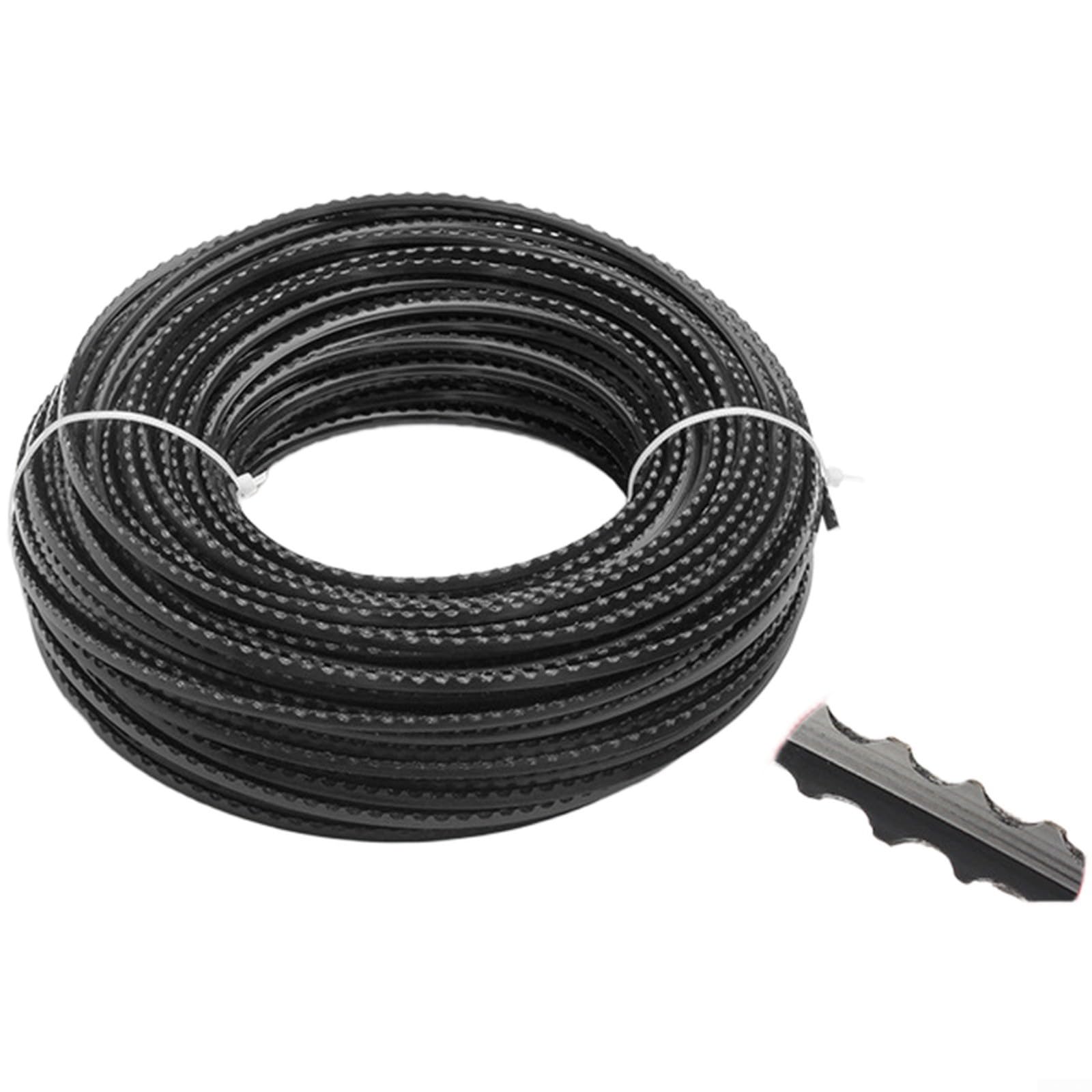Filo di acciaio rinforzato di alta qualità per decespugliatore in nylon resistente, per tosaerba, per fitte spazzole e attività paesaggistiche (D)
