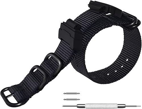 Correa de nailon de repuesto compatible con Casio G-Shock Watch modelo GA-100 GA-110 GA-100C GA-300 GA-120 GA-200 GD-100