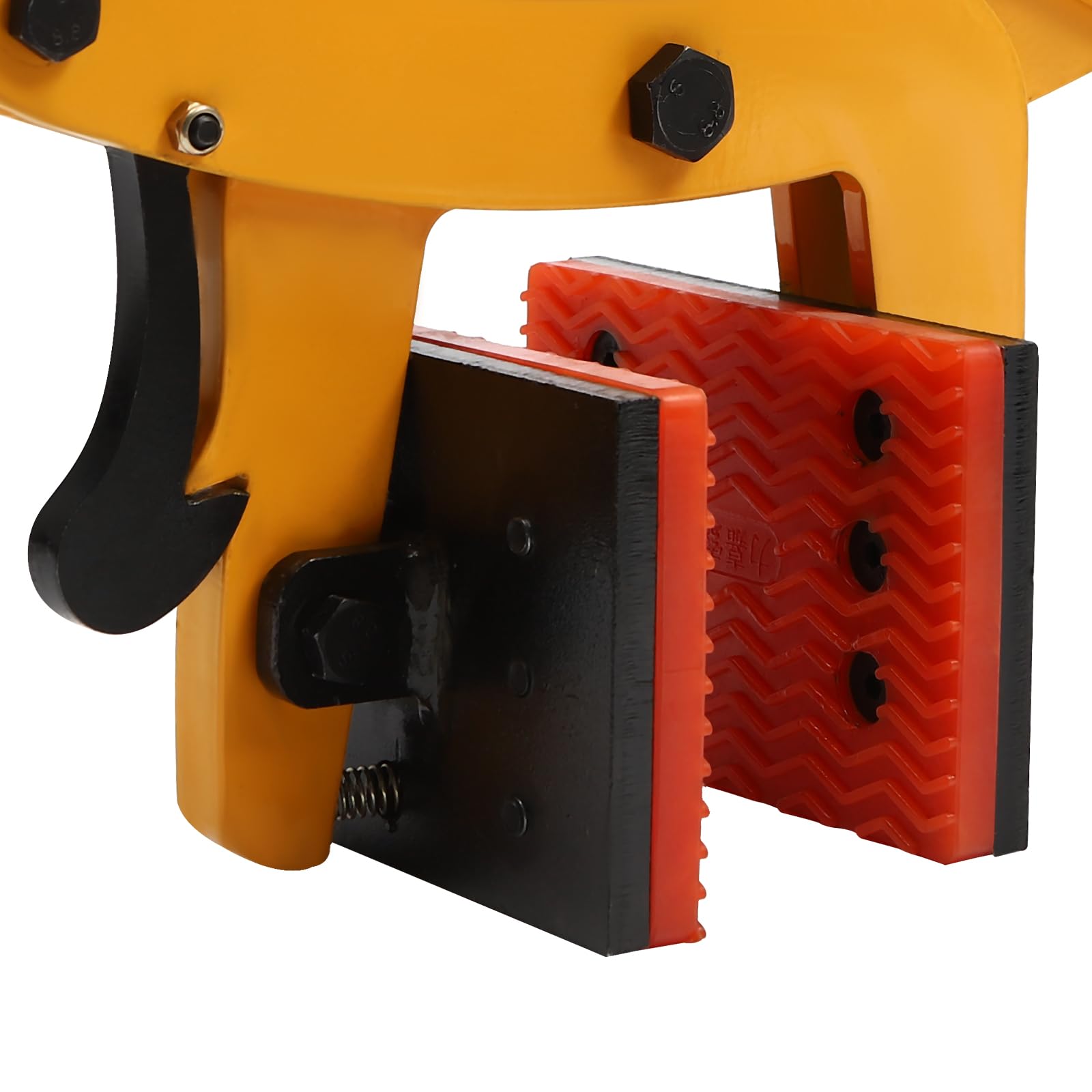 Pinza per bordi lalaleny, 0 – 6,5 cm, 320 kg, gialla, pinza per il sollevamento della pietra regolabile