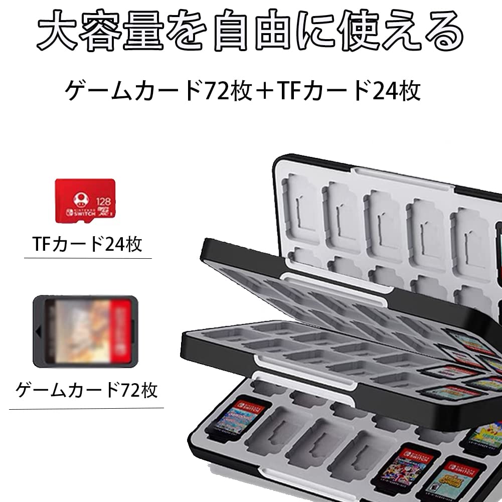☆無欠品・美品 ☆ Nintendo Switch本体 SDカード・保管ケース付 楽天市場】Nintendo SWITCH ゲームカードケース 12枚 +2 収納