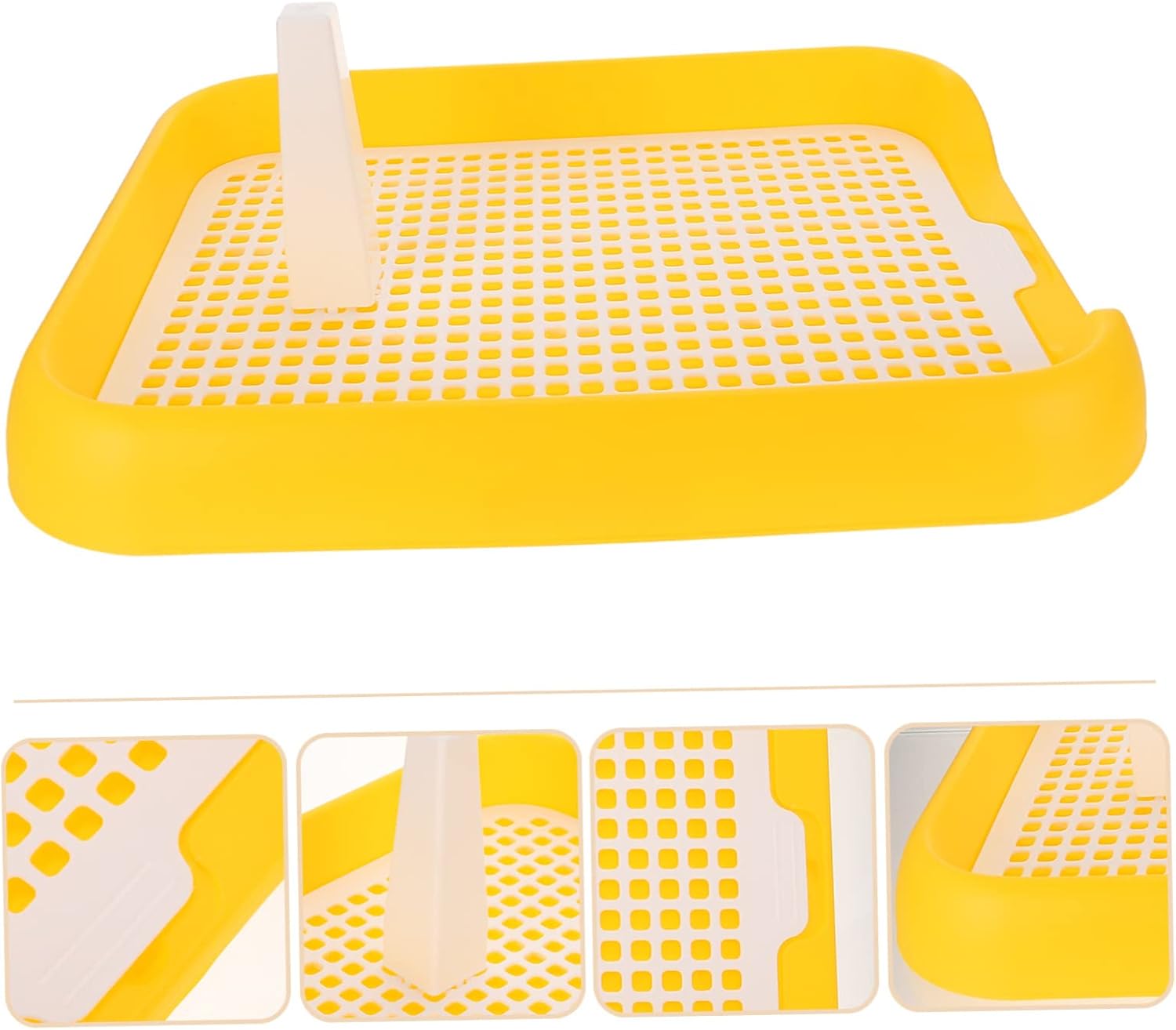 Indoor Dog Potty Training with Plastic Tray Lightweight Portable Pet Toilet for Small to Large Dogs Easy to Clean Indoor Urine Station for Puppy Toilet Habits