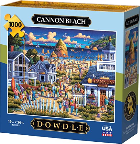 Dowdle Jigsaw Puzzle, Cannon Beach, 1000 Piece