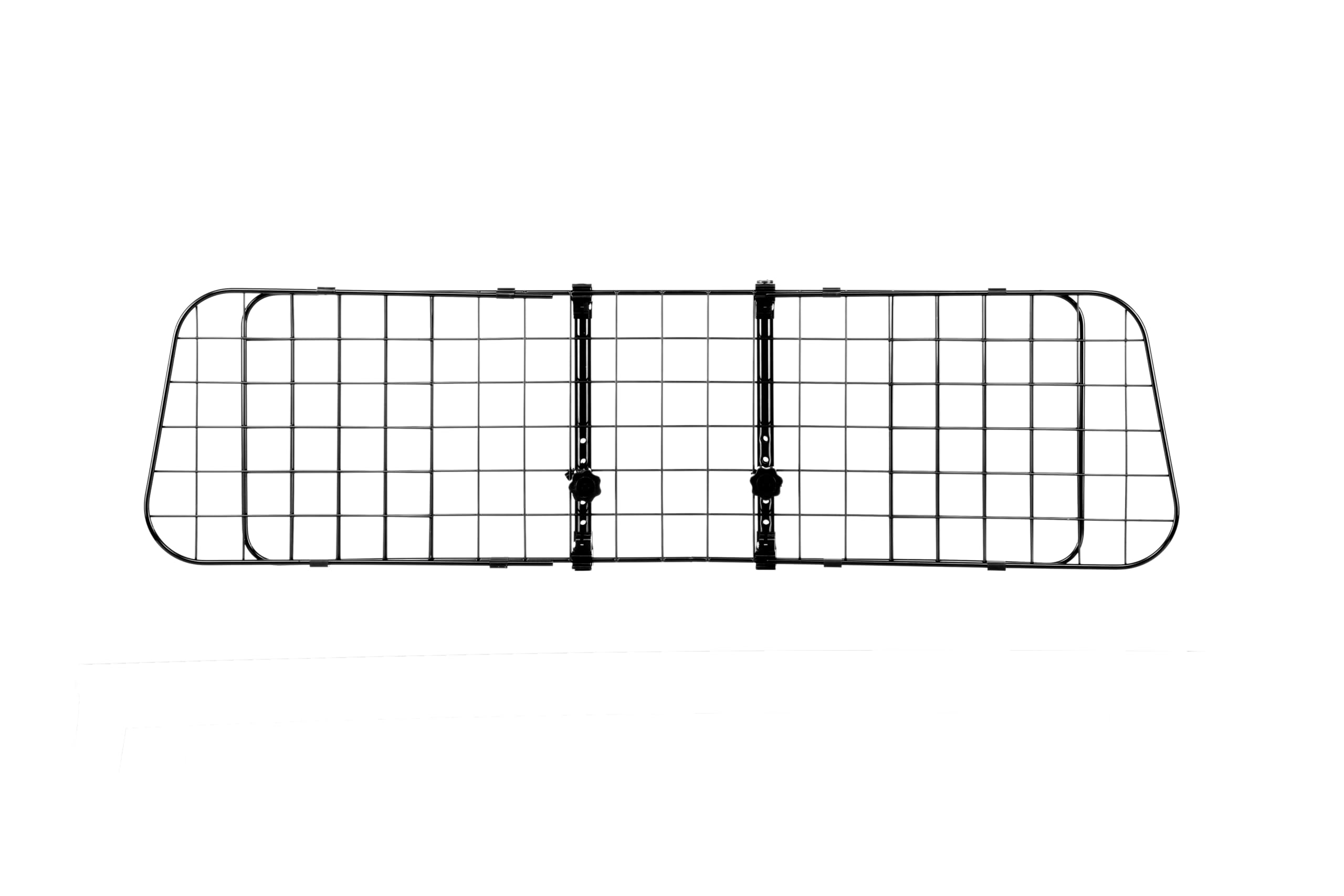 Simply Auto Universal Mesh Dog Guard - Black - Steel Construction - Adjustable Width