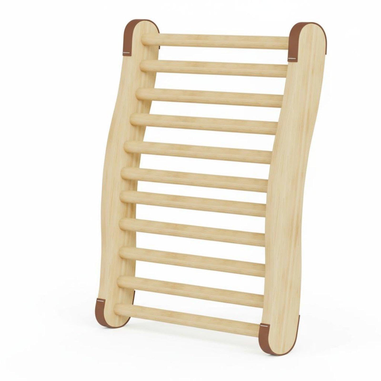 CALANDIS Wooden Sauna Backrest Curved Design Sauna Chair Back Support Heat-Resistant Wavy Wood Backrest for Steam Room Varnish | Sauna Parts & Accessories | Pools & Spas | Yard Garden & Outdoor Living-image-37
