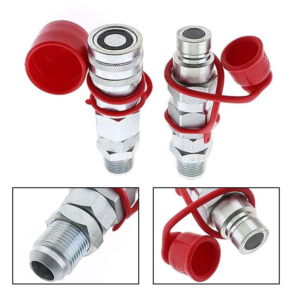 Kit accoppiatore rapido maschio e femmina per macchine a faccia piatta AT312876 KV11305 310G 240 110 210K 324J 323D