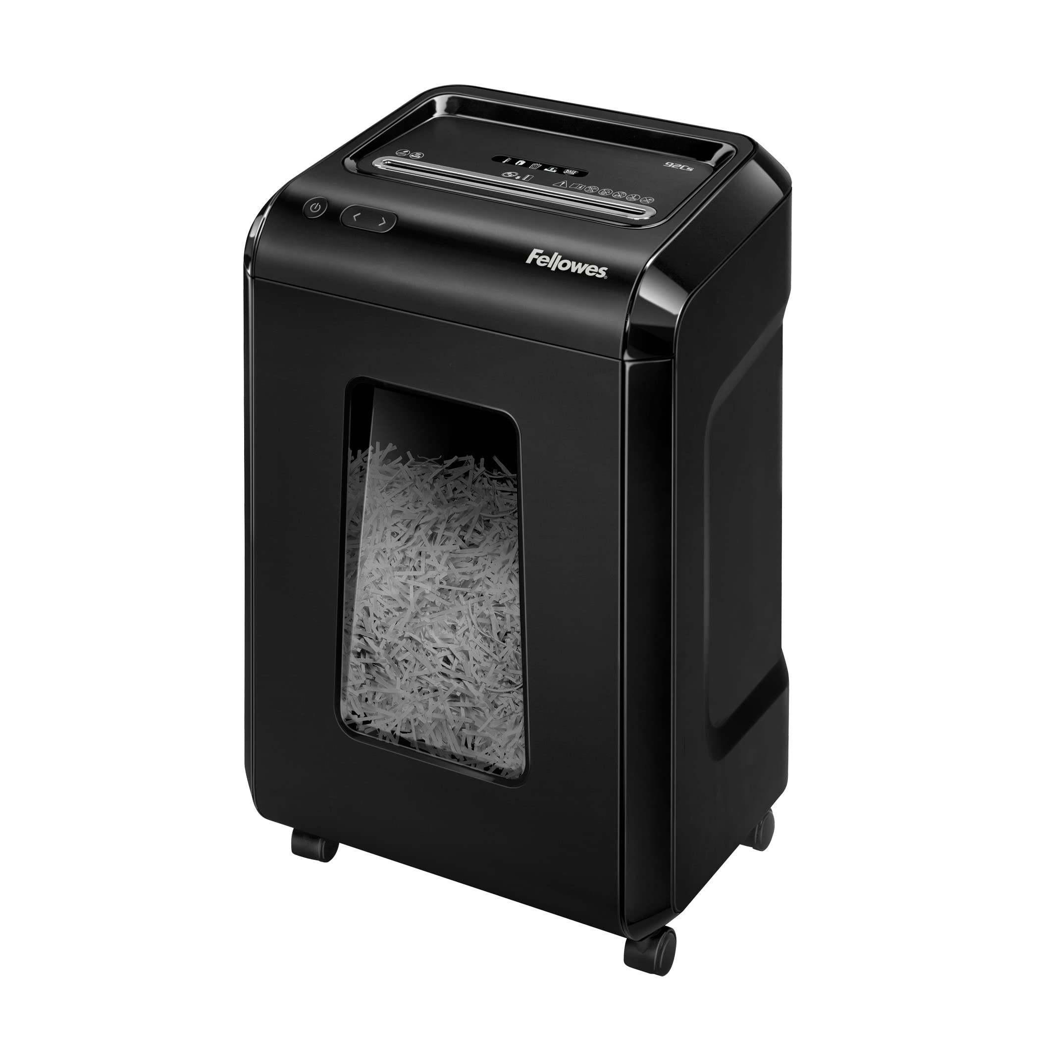 Fellowes 92Cs Distruggidocumenti Nero 1719301 Taglio di Particelle 4 x 38 mm P4 18 Lati