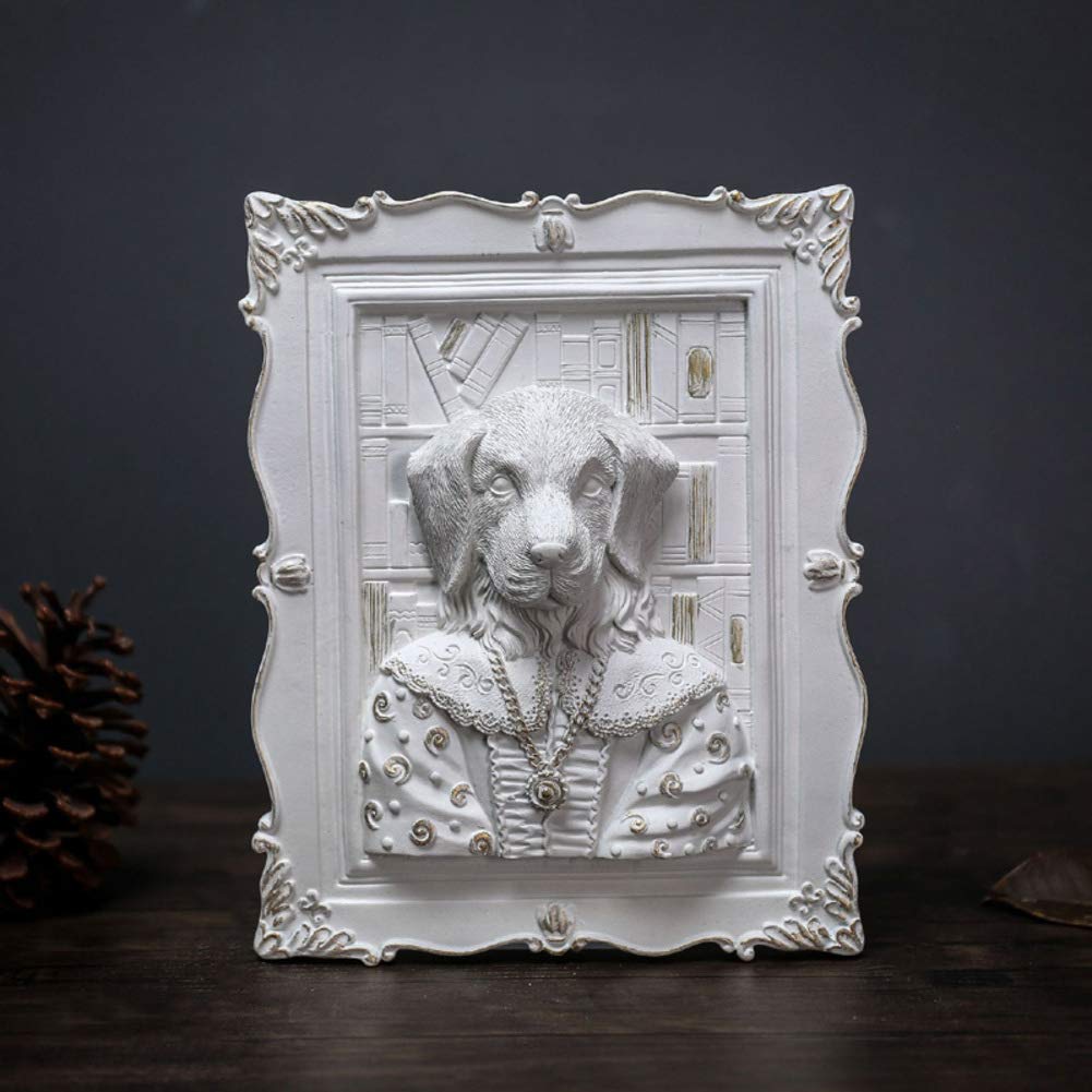Œuvre d'art moderne en relief animal, cadre haut de gamme pour intérieur chic