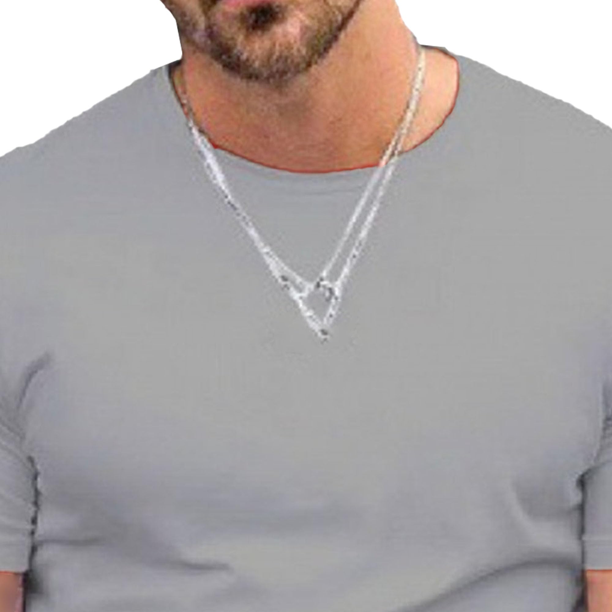 Men Solid Slim Sports Round Collar T-Shirt Short Sleeve Simple Style Shirt Summer Classic Breathable Training Tops (Grey,Small)