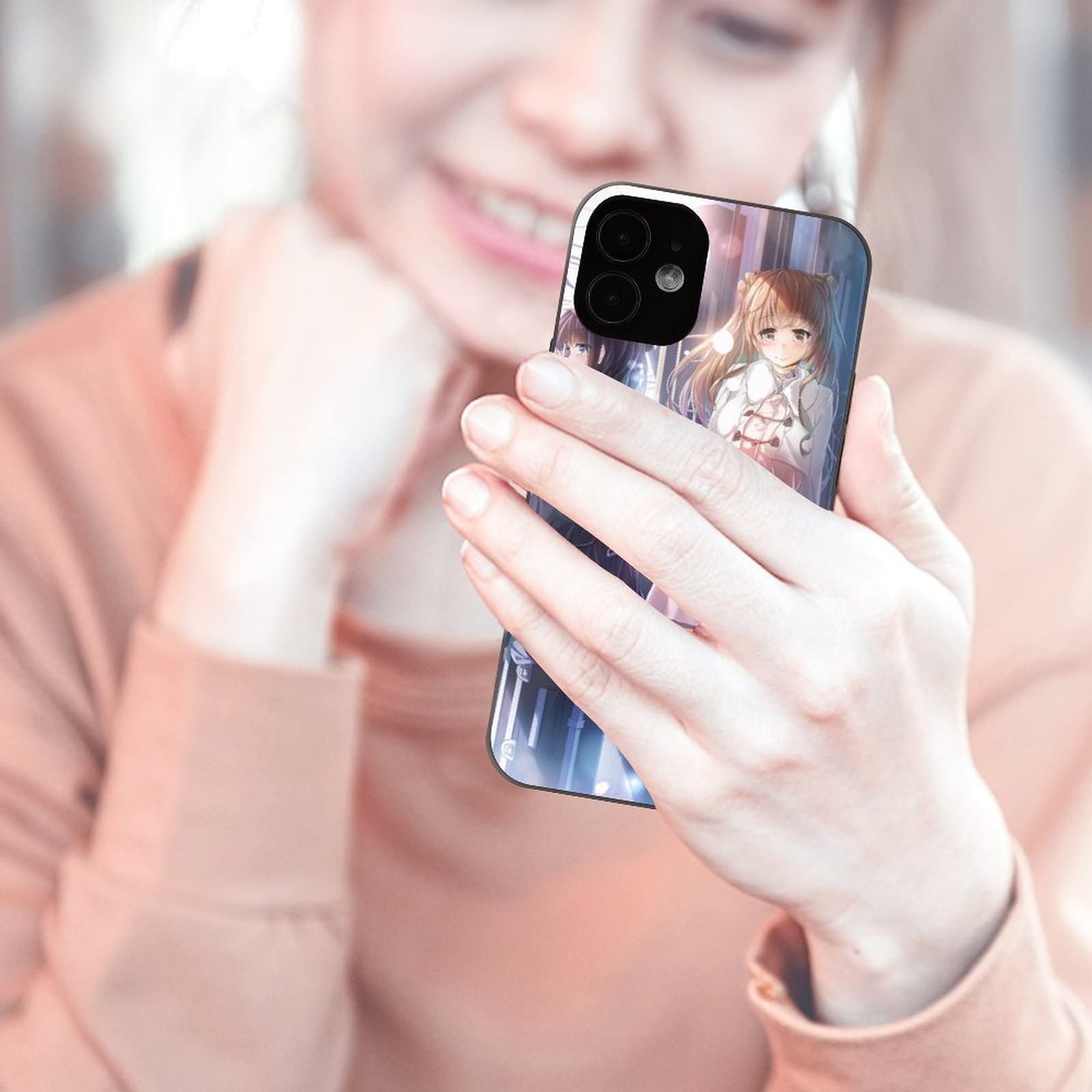冬馬かずさ　iPhone ケース Amazon.co.jp: iPhone 12 用ケース 可愛い アニメ柄 WHITEALBUM2