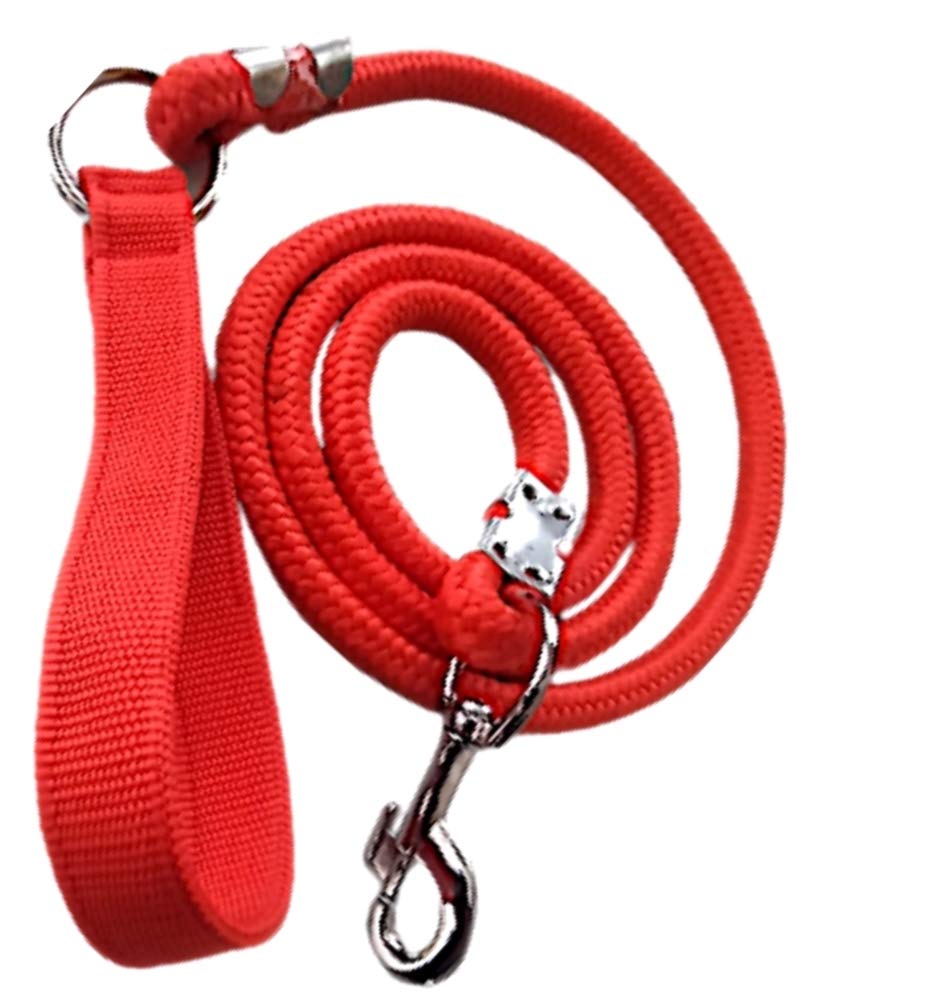 SENAPATI Dog Rope Leash with Strong Nylon Fibre Handle (Red Color, Waterproof, X-Large Dog, Leash Size 1.5M-2M) (B08MXFD92N) Amazon Price History, Amazon Price Tracker