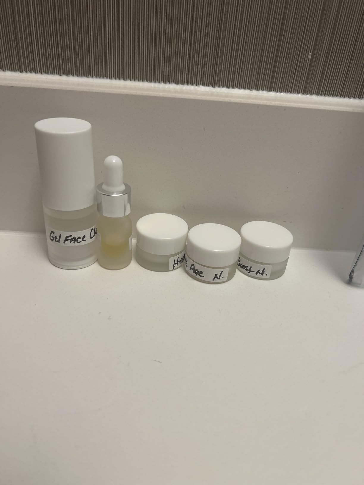 Wondercraft 11 Piece Travel Skincare Containers Set - TSA Approved Toiletry Bag & Travel Size Toiletries Bottles - Airless Pump, Dropper Bottles & Travel Size Containers for Serums, Moisturizers, & Oils