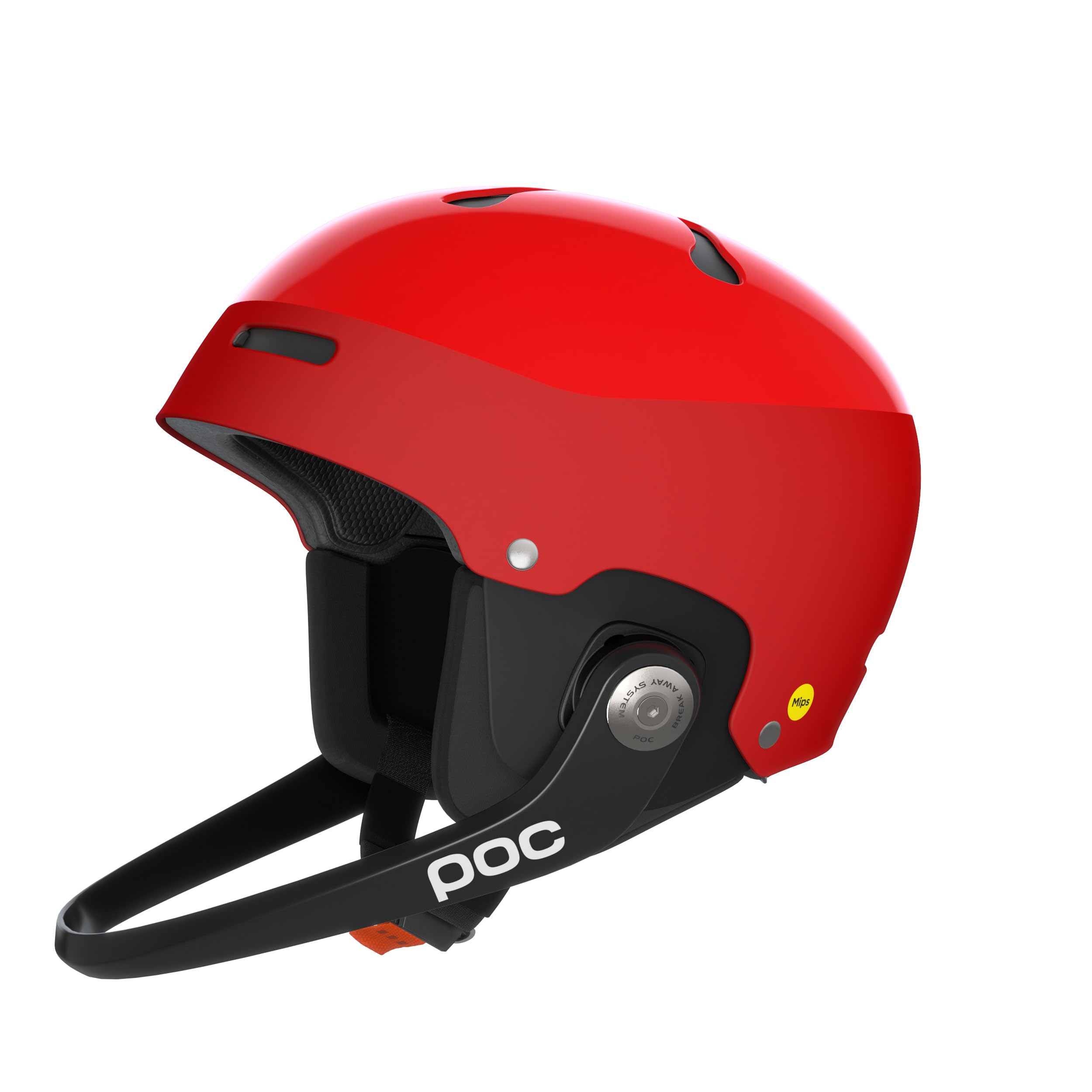POC Artic SL MIPS – kask narciarski z dodatkowymi strefami ochronnymi oraz w pełni regulowanym i zdejmowanym drążkiem podbródka, idealny do wyścigów slalomowych z ochroną MIPS