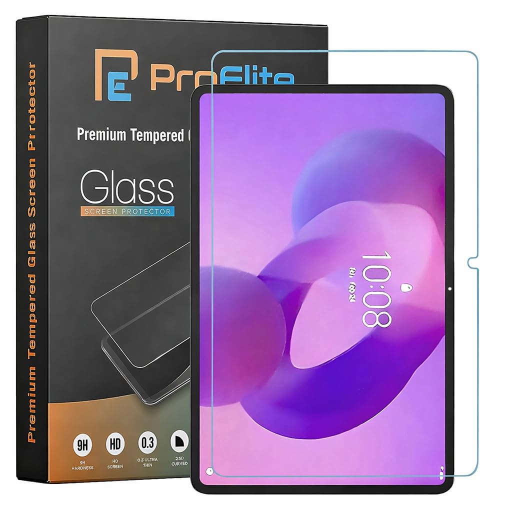 ProElite Tempered Glass Screen Protector for Lenovo idea Tab 11 inch 2025, Premium Tempered Glass Screen Protector for Lenovo idea Tab 11 inch 2025, (1 Pack)