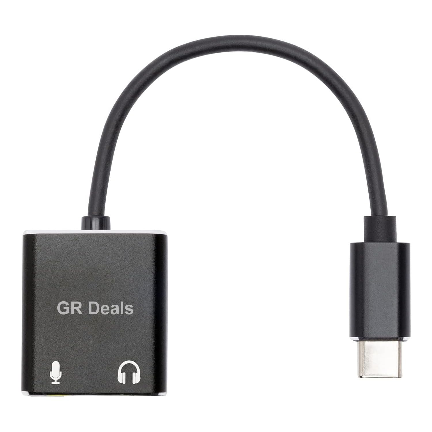 USB C External Sound Card, 2-in-1 Type C to 3.5mm Jack Audio Adapter with Mic & Headphone Support, Hi-Res Stereo Aux Dongle for Pad Pro, MaK-Book, Surface, and Android Phones (Black)-picture-17