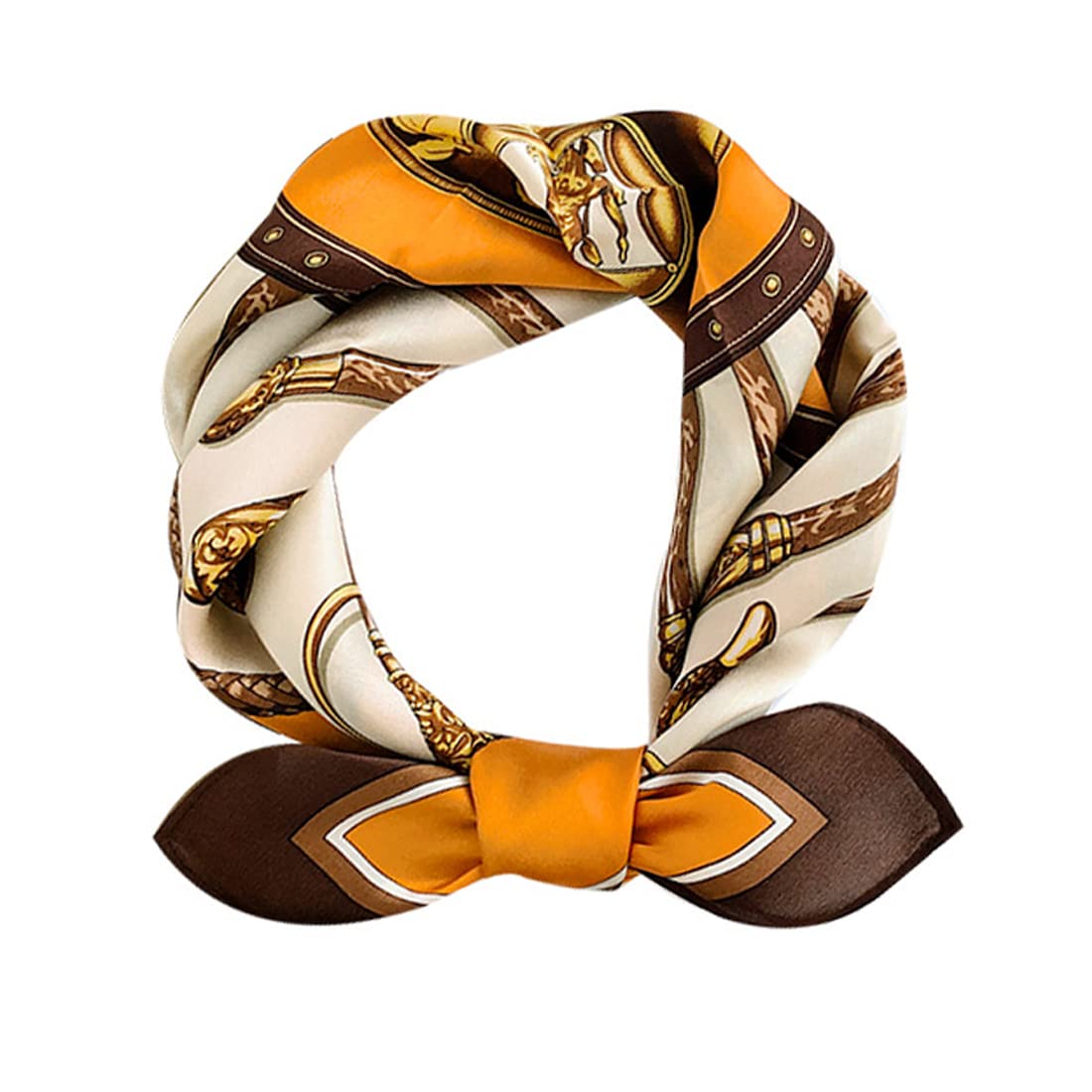 Sciarpa Quadrata Da Donna Chic 100% Seta La Parisienne